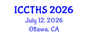 International Conference on Counter Terrorism and Human Security (ICCTHS) July 12, 2026 - Ottawa, Canada