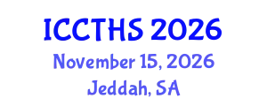 International Conference on Counter Terrorism and Human Security (ICCTHS) November 15, 2026 - Jeddah, Saudi Arabia