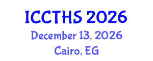 International Conference on Counter Terrorism and Human Security (ICCTHS) December 13, 2026 - Cairo, Egypt