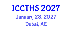 International Conference on Counter Terrorism and Human Security (ICCTHS) January 28, 2027 - Dubai, United Arab Emirates