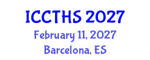 International Conference on Counter Terrorism and Human Security (ICCTHS) February 11, 2027 - Barcelona, Spain
