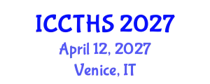 International Conference on Counter Terrorism and Human Security (ICCTHS) April 12, 2027 - Venice, Italy
