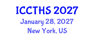 International Conference on Counter Terrorism and Human Security (ICCTHS) January 28, 2027 - New York, United States