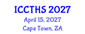 International Conference on Counter Terrorism and Human Security (ICCTHS) April 15, 2027 - Cape Town, South Africa