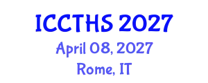 International Conference on Counter Terrorism and Human Security (ICCTHS) April 08, 2027 - Rome, Italy