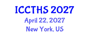 International Conference on Counter Terrorism and Human Security (ICCTHS) April 22, 2027 - New York, United States