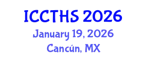International Conference on Counter Terrorism and Human Security (ICCTHS) January 19, 2026 - Cancún, Mexico