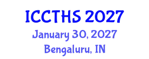 International Conference on Counter Terrorism and Human Security (ICCTHS) January 30, 2027 - Bengaluru, India