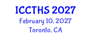 International Conference on Counter Terrorism and Human Security (ICCTHS) February 10, 2027 - Toronto, Canada
