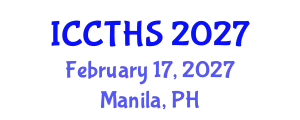 International Conference on Counter Terrorism and Human Security (ICCTHS) February 17, 2027 - Manila, Philippines