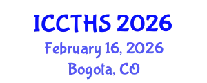 International Conference on Counter Terrorism and Human Security (ICCTHS) February 16, 2026 - Bogota, Colombia