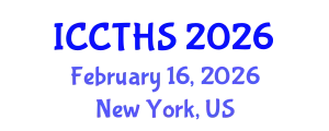 International Conference on Counter Terrorism and Human Security (ICCTHS) February 16, 2026 - New York, United States