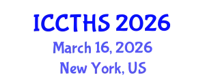 International Conference on Counter Terrorism and Human Security (ICCTHS) March 16, 2026 - New York, United States