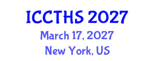 International Conference on Counter Terrorism and Human Security (ICCTHS) March 17, 2027 - New York, United States