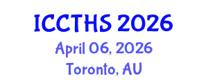 International Conference on Counter Terrorism and Human Security (ICCTHS) April 06, 2026 - Toronto, Australia