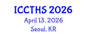 International Conference on Counter Terrorism and Human Security (ICCTHS) April 13, 2026 - Seoul, Republic of Korea