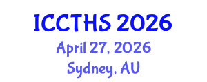 International Conference on Counter Terrorism and Human Security (ICCTHS) April 27, 2026 - Sydney, Australia