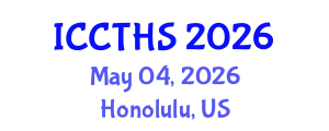 International Conference on Counter Terrorism and Human Security (ICCTHS) May 04, 2026 - Honolulu, United States