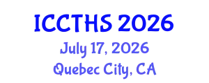 International Conference on Counter Terrorism and Human Security (ICCTHS) July 17, 2026 - Quebec City, Canada