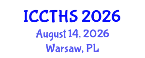 International Conference on Counter Terrorism and Human Security (ICCTHS) August 14, 2026 - Warsaw, Poland