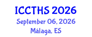 International Conference on Counter Terrorism and Human Security (ICCTHS) September 06, 2026 - Málaga, Spain