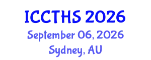 International Conference on Counter Terrorism and Human Security (ICCTHS) September 06, 2026 - Sydney, Australia