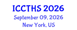 International Conference on Counter Terrorism and Human Security (ICCTHS) September 09, 2026 - New York, United States
