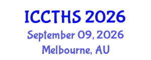 International Conference on Counter Terrorism and Human Security (ICCTHS) September 09, 2026 - Melbourne, Australia