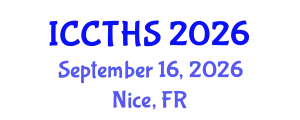 International Conference on Counter Terrorism and Human Security (ICCTHS) September 16, 2026 - Nice, France