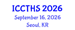 International Conference on Counter Terrorism and Human Security (ICCTHS) September 16, 2026 - Seoul, Republic of Korea