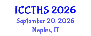 International Conference on Counter Terrorism and Human Security (ICCTHS) September 20, 2026 - Naples, Italy
