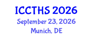International Conference on Counter Terrorism and Human Security (ICCTHS) September 23, 2026 - Munich, Germany