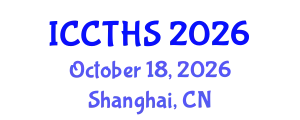 International Conference on Counter Terrorism and Human Security (ICCTHS) October 18, 2026 - Shanghai, China
