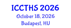 International Conference on Counter Terrorism and Human Security (ICCTHS) October 18, 2026 - Budapest, Hungary