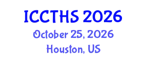 International Conference on Counter Terrorism and Human Security (ICCTHS) October 25, 2026 - Houston, United States