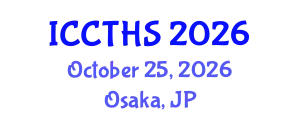 International Conference on Counter Terrorism and Human Security (ICCTHS) October 25, 2026 - Osaka, Japan