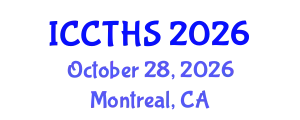 International Conference on Counter Terrorism and Human Security (ICCTHS) October 28, 2026 - Montreal, Canada