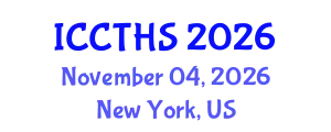 International Conference on Counter Terrorism and Human Security (ICCTHS) November 04, 2026 - New York, United States