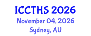 International Conference on Counter Terrorism and Human Security (ICCTHS) November 04, 2026 - Sydney, Australia