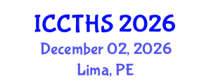 International Conference on Counter Terrorism and Human Security (ICCTHS) December 02, 2026 - Lima, Peru