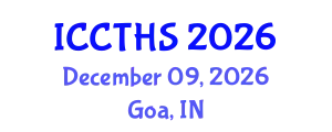 International Conference on Counter Terrorism and Human Security (ICCTHS) December 09, 2026 - Goa, India