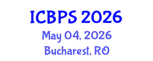 International Conference on Biotechnology and Pharmaceutical Sciences (ICBPS) May 04, 2026 - Bucharest, Romania