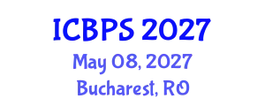 International Conference on Biotechnology and Pharmaceutical Sciences (ICBPS) May 08, 2027 - Bucharest, Romania