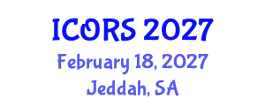 International Conference on Operations Research and Statistics (ICORS) February 18, 2027 - Jeddah, Saudi Arabia