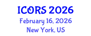 International Conference on Operations Research and Statistics (ICORS) February 16, 2026 - New York, United States