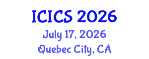 International Conference on Information and Computer Sciences (ICICS) July 17, 2026 - Quebec City, Canada