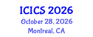 International Conference on Information and Computer Sciences (ICICS) October 28, 2026 - Montreal, Canada