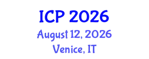 International Conference on Psychology (ICP) August 12, 2026 - Venice, Italy
