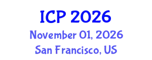 International Conference on Psychology (ICP) November 01, 2026 - San Francisco, United States