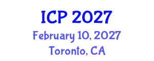 International Conference on Psychology (ICP) February 10, 2027 - Toronto, Canada